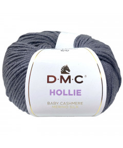 Filato Hollie Baby Cashmere merino Silk 50gr-116mt Colore Grigio n°277 Ferri consigliati n°4