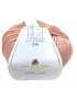 Filato Hollie Baby Cashmere merino Silk 50gr-116mt Colore Rosa Cipria n° 676 Ferri consigliati n°4