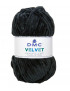 Gomitoli lana Velvet 10gr, nero n°010