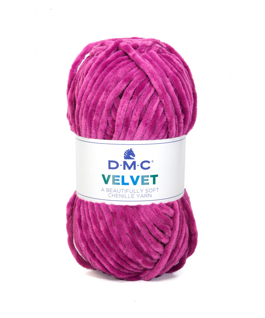 Gomitoli lana Velvet 10gr, fucsia n°011