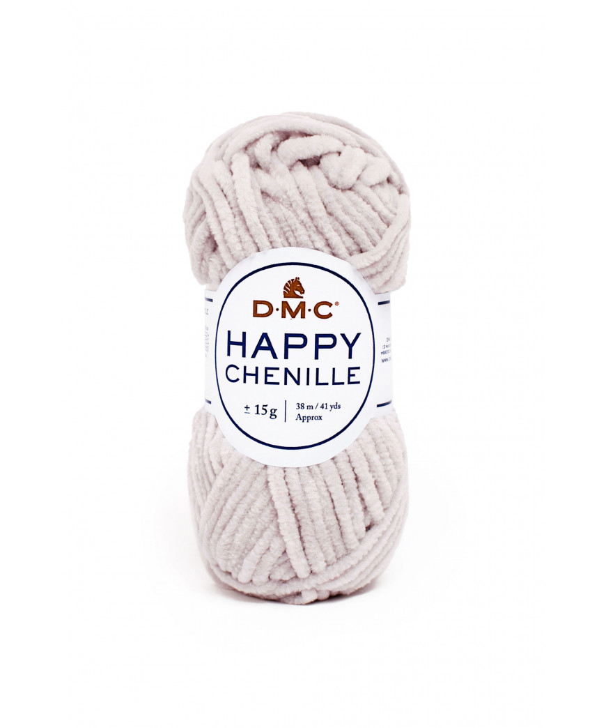 DMC HAPPY CHENILLE 25g 38Mt Col Grigio Perla n°11