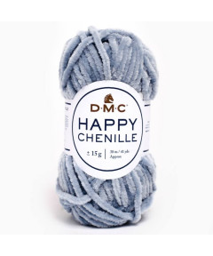 DMC HAPPY CHENILLE 25g 38Mt Col Azzurro baby n°18