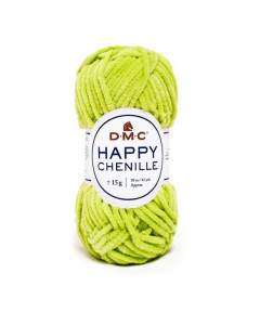 DMC HAPPY CHENILLE 25g 38Mt Col Verde Acido n°29