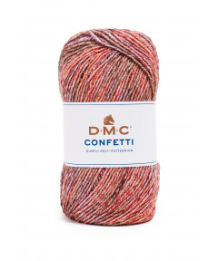 Filato Maglia Confetti DMC 100gr-355mt Colore Mix n°554 ferri Consigliati n°4