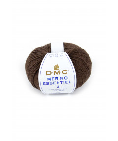 Gomitolo lana DMC merino essentiel 3 50g, marrone n°954