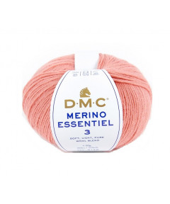 Gomitolo lana DMC merino essentiel 3 50g, Rosa Scuro n°956