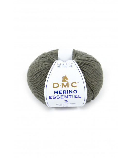 Gomitolo lana DMC merino essentiel 3 50g, grigio scuro n°959