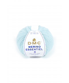 Gomitolo lana DMC merino essentiel 3 50g, Acqua n°963