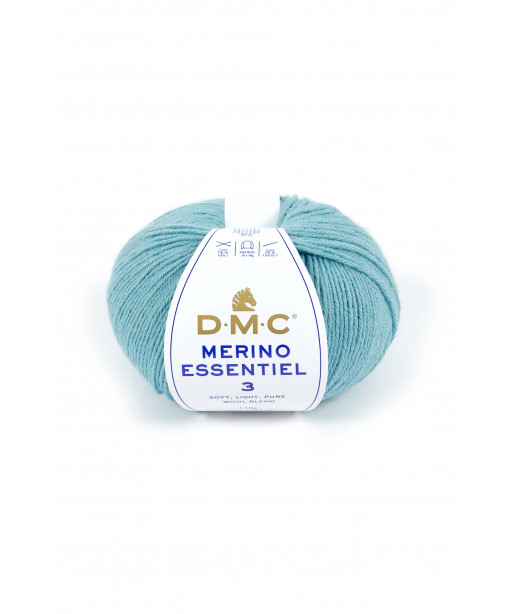 Gomitolo lana DMC merino essentiel 3 50g, turchese n°964