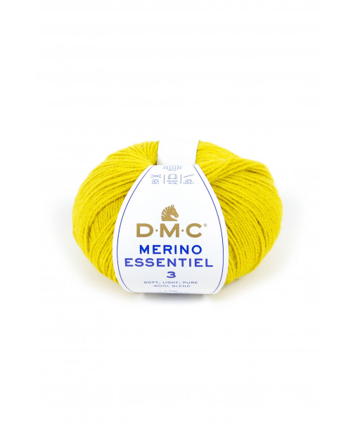 Gomitolo lana DMC merino essentiel 3 50g, Lime  n°966