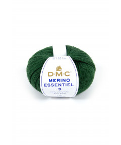 Gomitolo lana DMC merino essentiel 3 50g, verde scuro n°967