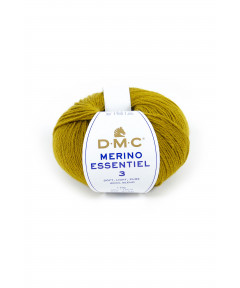 Gomitolo lana DMC merino essentiel 3 50g, verde autunno n°969