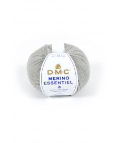 Gomitolo lana DMC merino essentiel 3 50g, grigio n°972