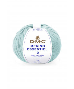 Gomitolo lana DMC merino essentiel 3 50g, Azzurro n°982