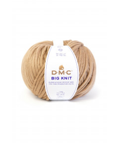 Fialto Gomitolo lana Big Knit DMC 200gr 106mt Colore Beige n°101 -Ferri Consigliati n°12