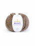 Fialto Gomitolo lana Big Knit DMC 200gr 106mt Colore Nocciola n°102 -Ferri Consigliati n°12