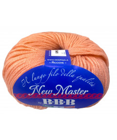 Fialto Gomitolo Lana New Master 50gr 125mt Colore Salmone n°7843 -ferri Consigliati n°4-4,5