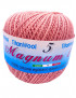Cotone "Magnum"100% Egiziano Gasato Mercerizzato-100gr 452mt Colore Rosa Antico n°05-Uncinetto Consigliato n°2