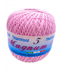 Cotone "Magnum"100% Egiziano Gasato Mercerizzato-100gr 452mt Colore Giallo Canarino n° 161-Uncinetto Consigliato n°2