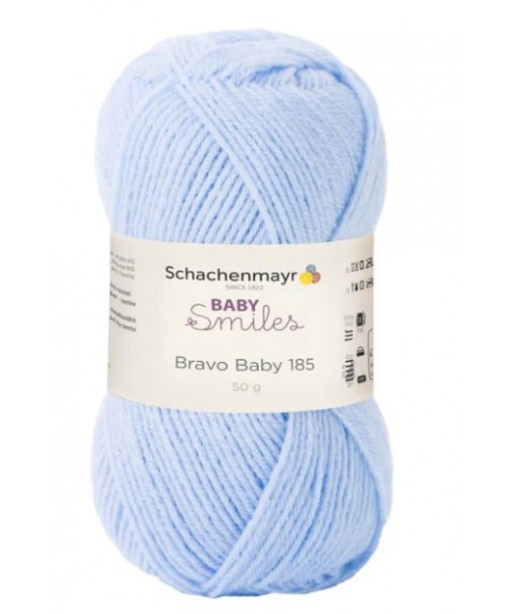 Schachenmayr Baby Smiles Bravo Baby 185 filato per bambini Colore Azzurro n°1055