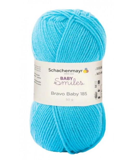 Schachenmayr Baby Smiles Bravo Baby 185 filato per bambini Colore Turchese 1065