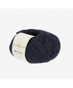 Gomitoli Lana Rowan Alpaca Classic 25g Blue Notte Melange n°104