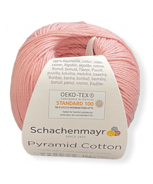 Gomitoli Pyramid Cotton 50gr, 100%cotone, rosa n°35