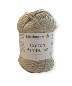 Gomitolo cotone Cotton Bambulino 50gr, ecrù n°5