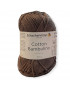 Gomitolo cotone Cotton Bambulino 50gr, marrone n°10