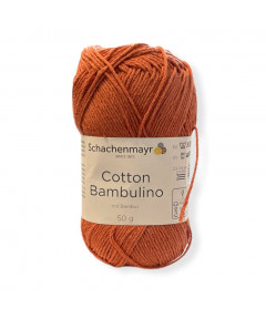 Gomitolo cotone Cotton Bambulino 50gr, coccio n°12