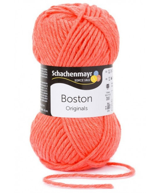 Gomitolo lana Boston Original Schachenmayr 50gr,Salmone 133