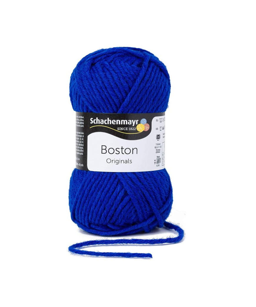 Gomitolo lana Boston Original Schachenmayr 50gr, Bluette 151