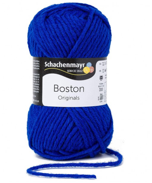 Gomitolo lana Boston Original Schachenmayr 50gr, Bluette 151