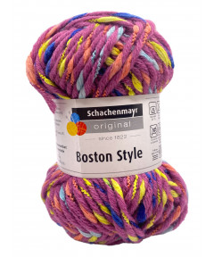 Goitolo lana Boston Style 50gr,60MT Ferri Consigliati n°7-8 Colore mix Rosa n°535