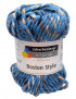 Goitolo lana Boston Style 50gr,60MT Ferri Consigliati n°7-8 Colore mix Azzurro n°552