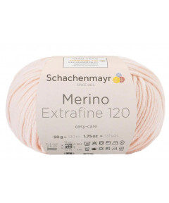 Gomitolo Lana Merino Extrafine 120 50g Beige n°124