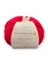 Gomitolo Lana Merino Extrafine 120 50g Rosso 131