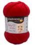 Gomitolo Lana "Bbay Smiles Merino Mix 50gr 120mt-ferri consigliati n°4 Colore Rosso n°1030