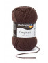 Filato Gomitolo Lana "Wool 125" 50gr-125mt-Ferri Consigliati n°4-Colore Marrone n°112