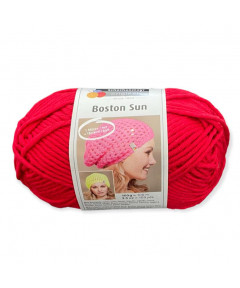 Gomitolo cotone Boston Sun 100gr rosso n°30