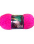 Filato Lana  Lumio Color 150gr-75mt ideale per cappelli Filo catarifrangente-Colore Rosa Fluo