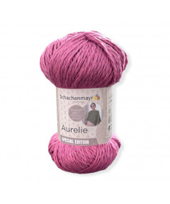 Gomitolo cotone Aurelie SPECIAL EDITION 50gr, rosa n°36