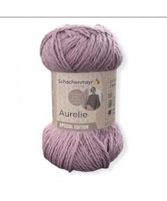 Gomitolo cotone Aurelie SPECIAL EDITION 50gr, lilla n°45