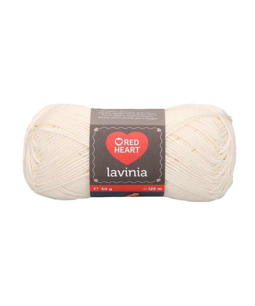 Gomitolo cotone Lavinia 50gr 100%cotone, avorio n°3