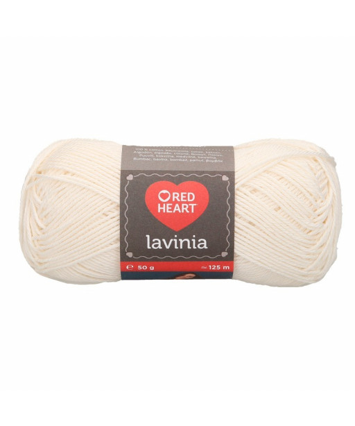 Gomitolo cotone Lavinia 50gr 100%cotone, avorio n°3