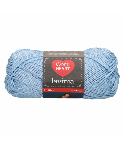 Gomitolo cotone Lavinia 50gr 100%cotone, azzurro n°10