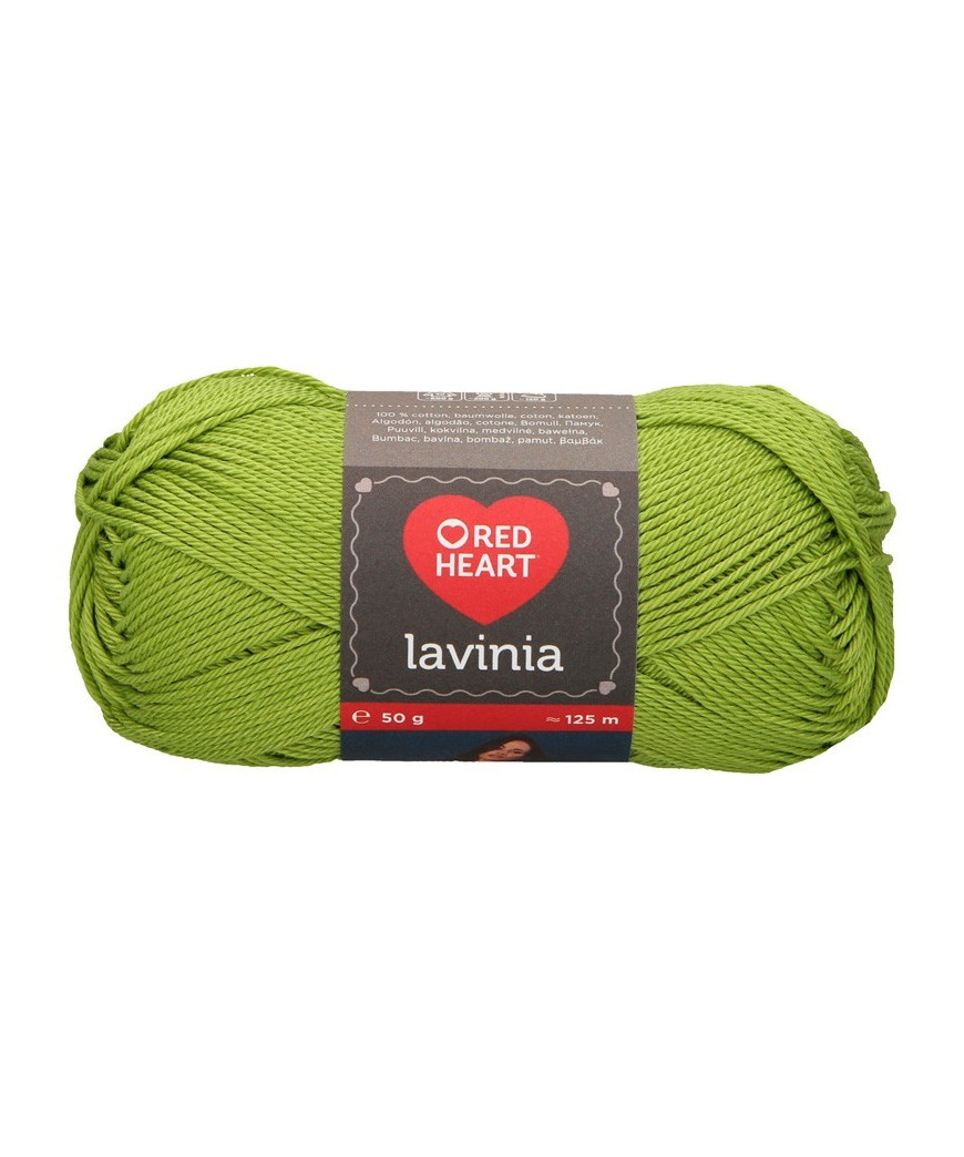 Gomitolo cotone Lavinia 50gr 100%cotone, verde n°13