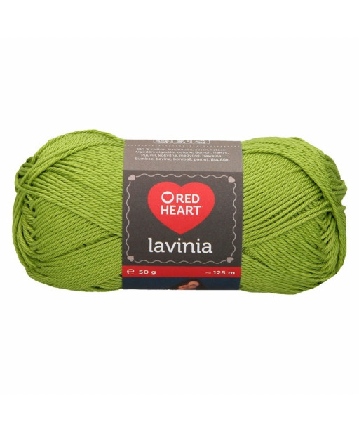 Gomitolo cotone Lavinia 50gr 100%cotone, verde n°13