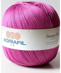 Adriafil Snappy Ball cotone egiziano mercerizzato al 100% 250gr colore Magenta 42