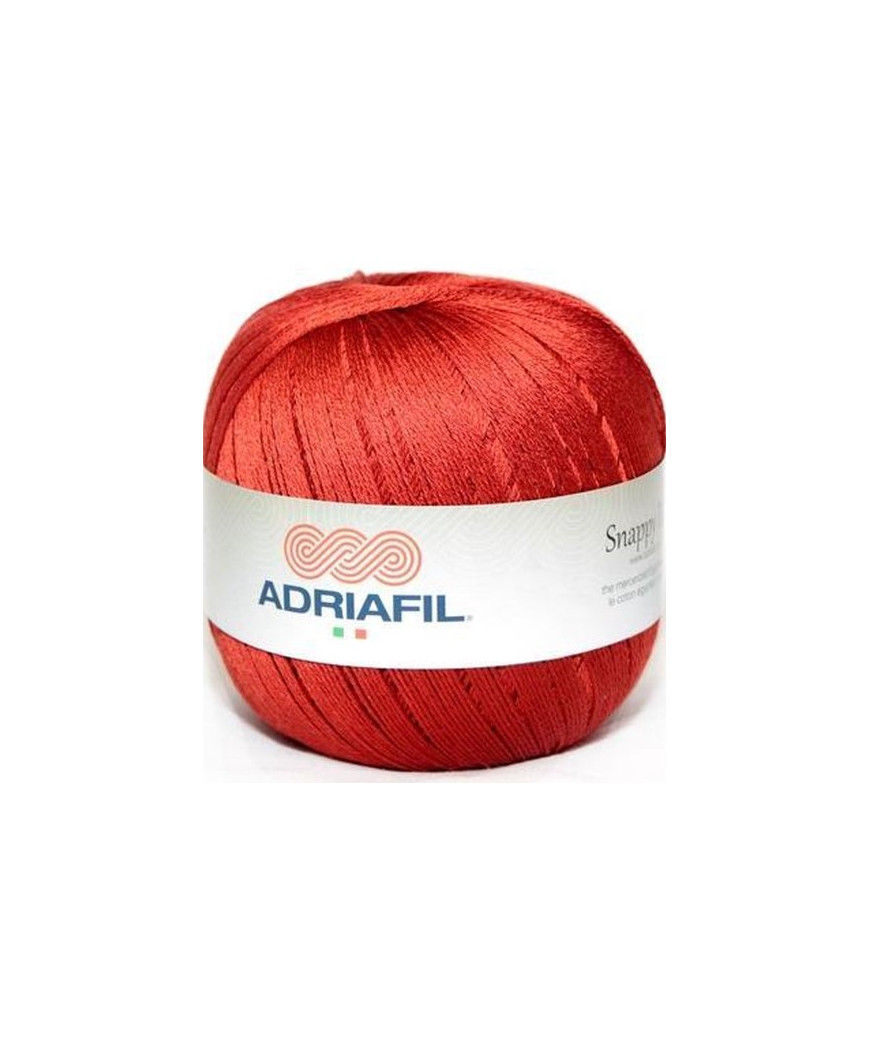 Adriafil Snappy Ball cotone egiziano mercerizzato al 100% 250gr colore Rugine 45